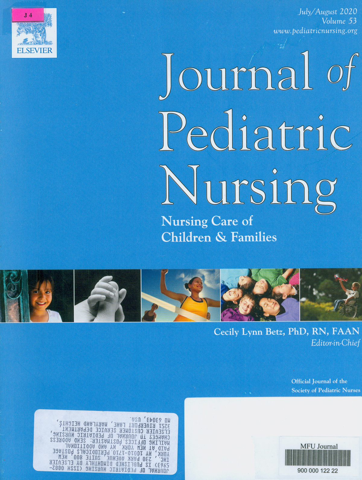 Journal of Pediatric Nursing (JulyAugust 2020) Current Contents Service